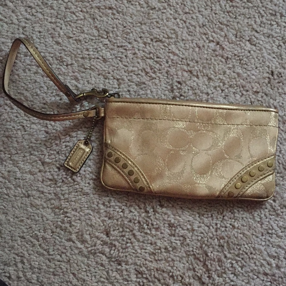 Coach wristlet